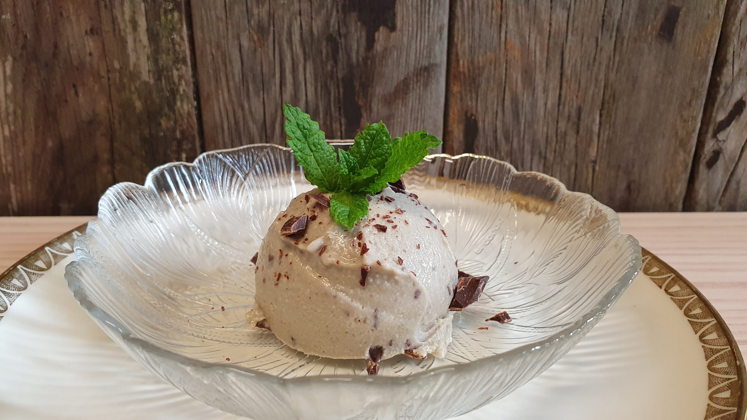 Glace, lecker und nahrhaft